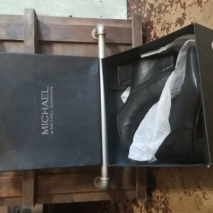 90s Square Toe Ankle Boots Michael Shannon